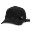 Swiss Peak 5 Panel Caps Black